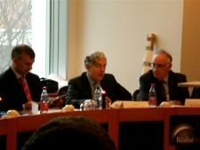 u3 MP. Geoffrey van Orden hosting IMPACT-SE's event at EU, January 30, 2007
