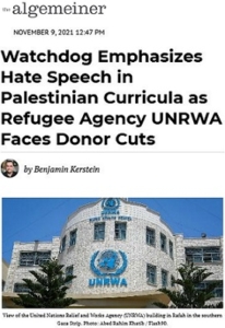 Algemeiner_UNRWA Donor Cuts_Screen