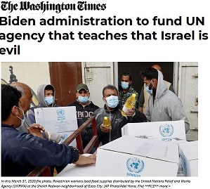 The Washington Times_UNRWA-FUNDING